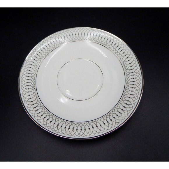 Tirschenreuth Bavaria The Elgin Teacup And Saucer Germany Silver Set of 2 - Picture 10 of 15